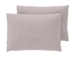 Set van 2 satijnen kussenslopen 60 x 50 cm<LIVARNO® Clearance