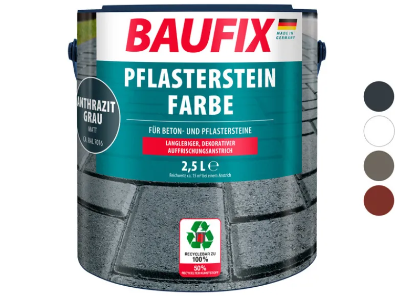 Straatsteenverf 2,5 liter<BAUFIX Outlet