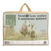 Texels Wol 4-seizoenen dekbed 140 x 220 cm<TXL Comfort