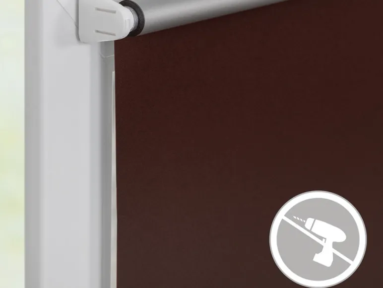 Thermo-rolgordijn Klemmfix<Lichtblick New