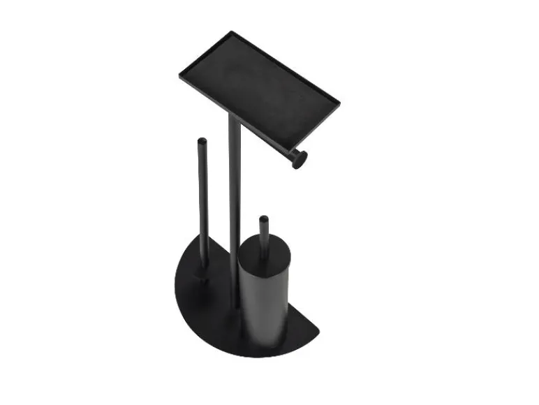 Toiletrolhouder met toiletborstel Cosenza<Wenko Discount