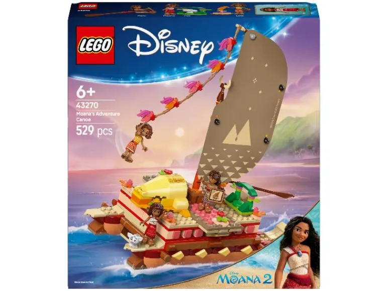 Vaiana's avonturenkano 43270<LEGO® Disney Princess™