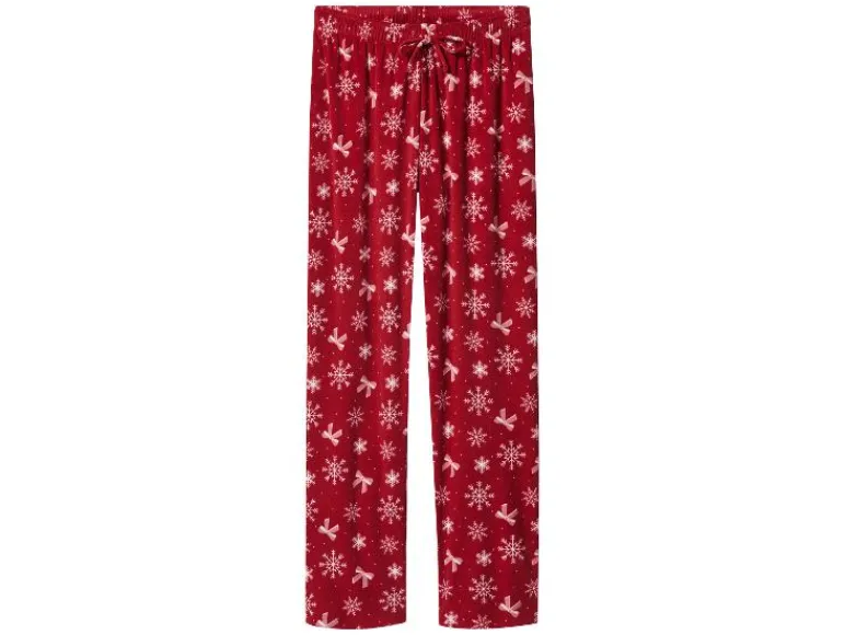 Velours dames kerstpyjama<esmara® Hot