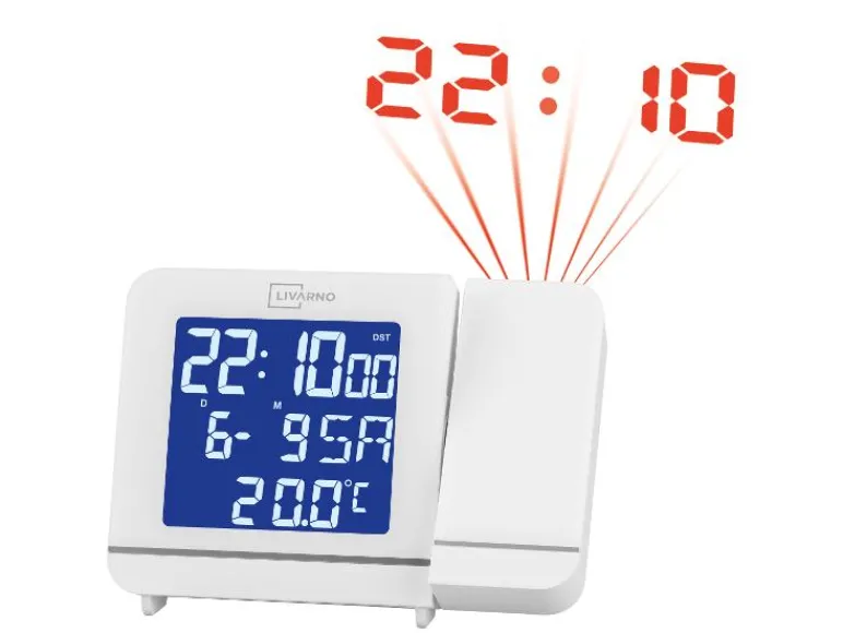 Wekker met projectie<LIVARNO® Outlet